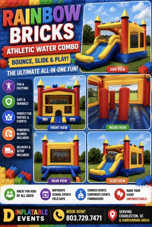 Bounce House With Slides